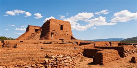 NEW MEXICO: Pecos National Historical Park features the remains of an ...