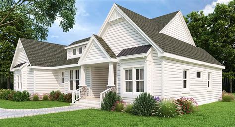 Revealed: The 3-Bedroom Birchlane Cottage Craftsman House (Floor Plan)