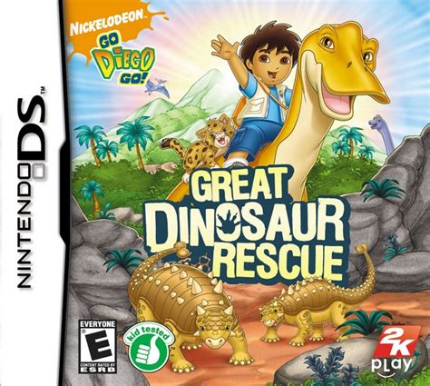 Go, Diego, Go! Great Dinosaur Rescue DS Game