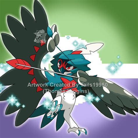 724 - Decidueye (Shiny) by Tails19950 on DeviantArt