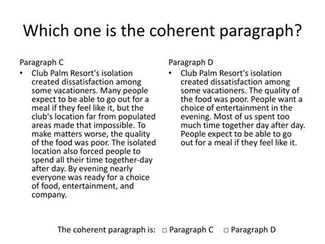 😂 What is a coherent paragraph. What Are Coherent Paragraphs?. 2019-02-17