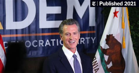 Gavin Newsom Survives Recall Election and Will Remain Governor - The ...