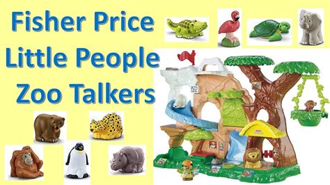 Fisher-Price Little People Zoo Talkers Animal Play Set Toy Review - YouTube