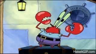 Mr. Krabs - Robot Dance (10min) on Make a GIF