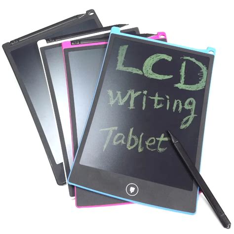 LCD Writing Tablet Pen Paper Graphics Tablets Handwriting Pads Plan ...