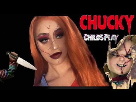 Chucky Makeup Tutorial | Simple Halloween Makeup - YouTube