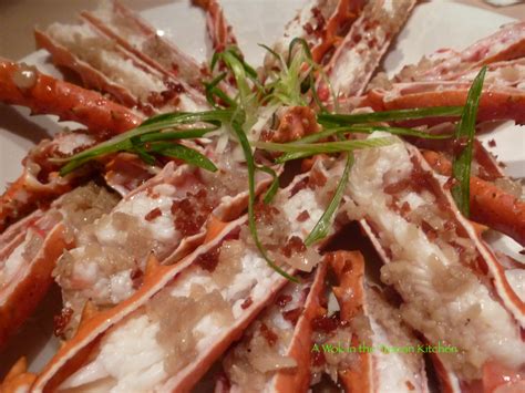 A Wok in the Tuscan Kitchen: Alaskan King Crab (Part 2)……..Recipe #1, Steamed with Garlic Sauce ...