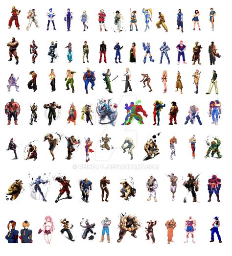 street fighter characters by reinfall on DeviantArt