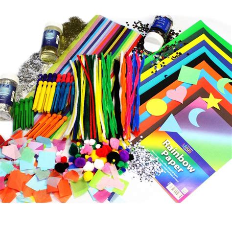 Collage Crafts Class Pack - Art & Craft from Early Years Resources UK