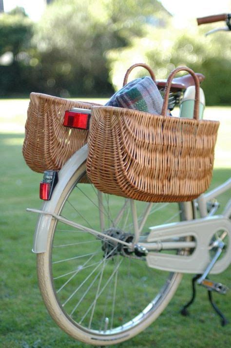 Wicker Basket | Bike basket, Wicker shopping baskets, Dutch bicycle