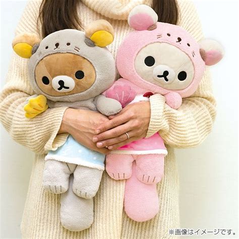 Rilakkuma and Korilakkuma plush | Kawaii plushies, Kawaii plush, Kawaii ...