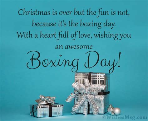 Happy Boxing Day Wishes, Messages & Quotes