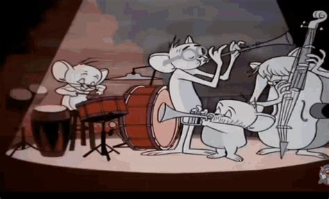 Tom And Jerry Jazz GIF - TomAndJerry Jazz Band - Discover & Share GIFs