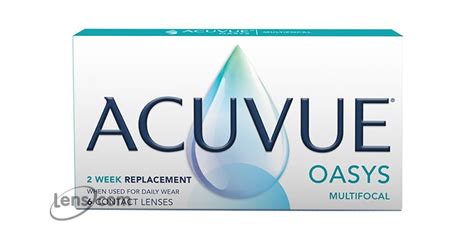 ACUVUE® OASYS Multifocal Contacts (2 Week), 6 Pack | Rebate Savings, Reviews, Replacements ...