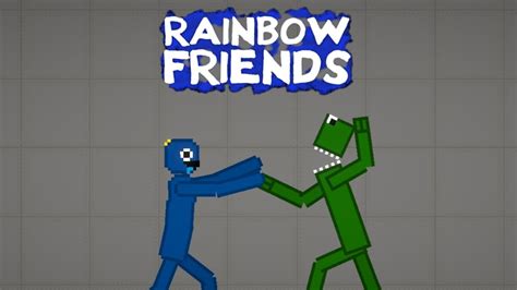 Rainbow Friends Roblox Mod Melon Playground Parts - IMAGESEE