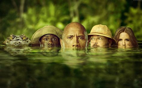 Download The Rock Jumanji Reboot Water Wallpaper | Wallpapers.com