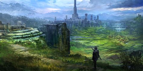 The Elder Scrolls IV: Oblivion, Video Games, RPG, Imperial City, Artwork, Concept Art, Digital ...