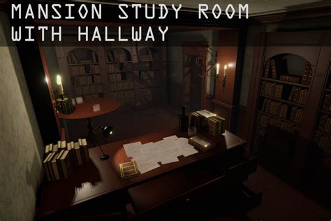 Mansion Study Room | 3D Historic | Unity Asset Store