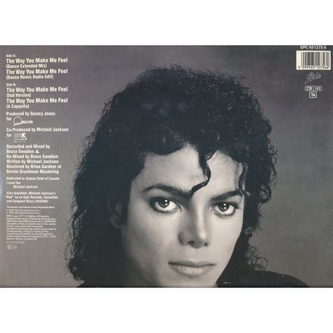 The way you make me feel by Michael Jackson, 12inch with neil93 - Ref:2999828