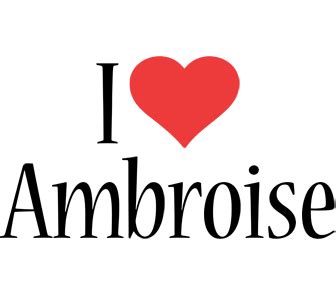 Ambroise Logo | Name Logo Generator - I Love, Love Heart, Boots, Friday, Jungle Style