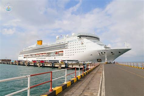 Two Giant Cruises Dock in Cambodia's Sihanoukville Port