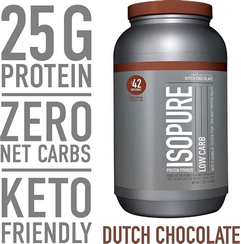 Nature’s Best, Isopure, Low Carb Protein Powder, 3lb (1.4 Kg) | Zone Nutrition