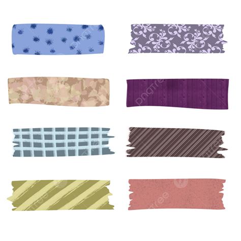 Cute Washi Tape, Washi Tape, Tape, Ribbon PNG Transparent Clipart Image ...