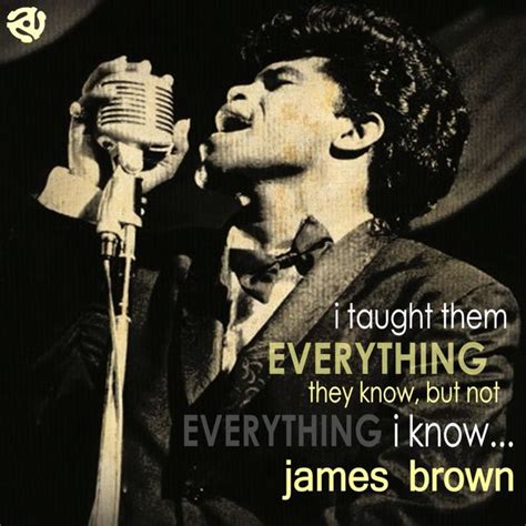 James Brown #music #quote | James brown, James brown quotes, Black ...