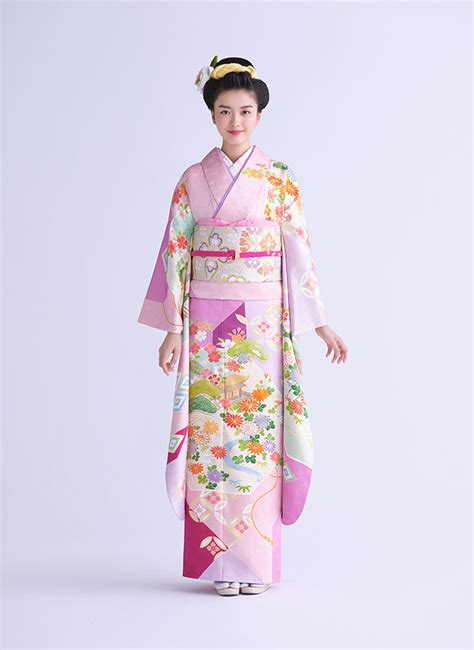 Furisode | Kimono | CHISO KYOTO - Official brand site