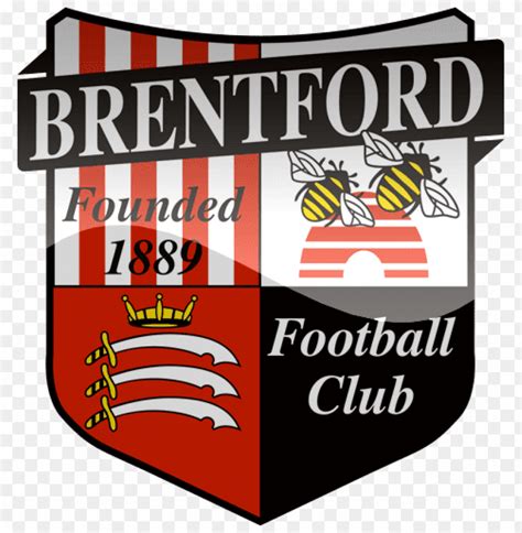 brentford fc football logo png png - Free PNG Images | TOPpng