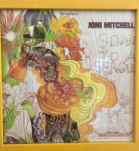 Joni Mitchell album cover 60s art | Plastic shrink wrap, Joni mitchell albums, Joni mitchell songs