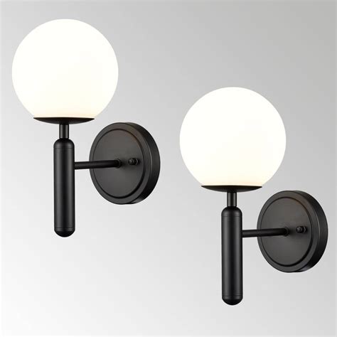 Mid Century Modern Wall Sconces Black | Claxy Lighting