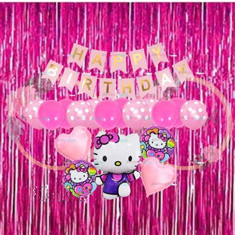 Hello Kitty Theme Birthday Party Package Set #1 | Lazada PH