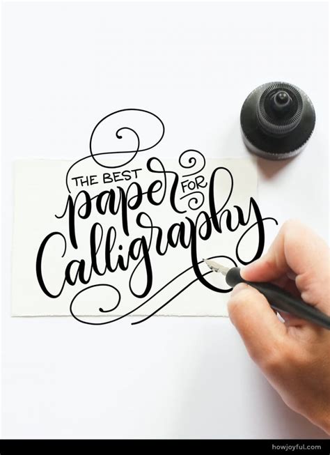 Calligraphy paper: The best ones for practice & final projects (in 2022)