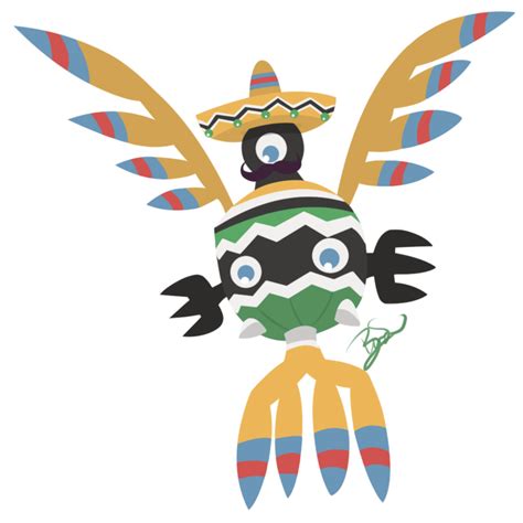 Sigilyph Pokemon, Eerie Design, Unique Shape, Psychic Type, Flying Abilities PNG