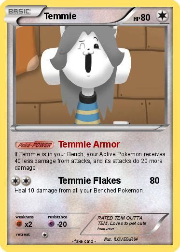 Pokémon Temmie 62 62 - Temmie Armor - My Pokemon Card