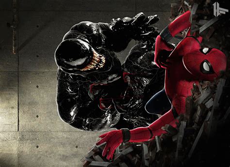 Spiderman Vs Venom Art, HD Superheroes, 4k Wallpapers, Images ...