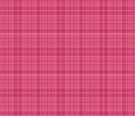 Pink Plaid fabric - lyddiedoodles - Spoonflower