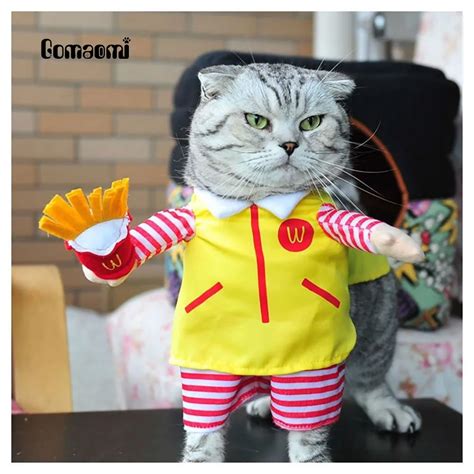 Gomaomi Cute Pet Dog Cat Costume Suit Puppy Clothes Party Halloween Dress