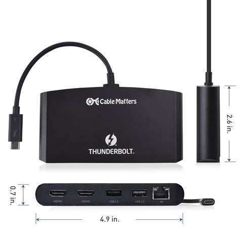 Hdmi to thunderbolt 3 adaptor - verbydesign