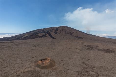 There's a Volcano on Reunion Island and it's super active