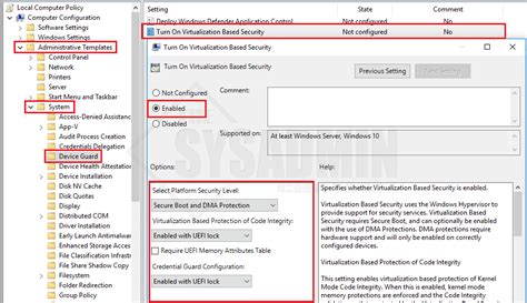 Enable Credential Guard in Windows 10 via Group Policy (GPO)