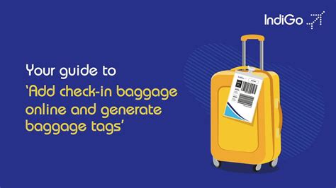 Indigo Airlines Baggage Policy | IUCN Water