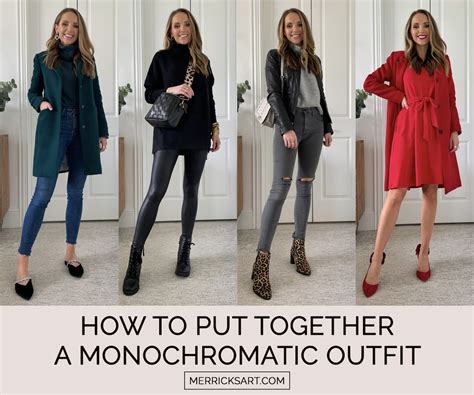 Monochromatic Outfit (5 Looks to Copy) - Merrick's Art