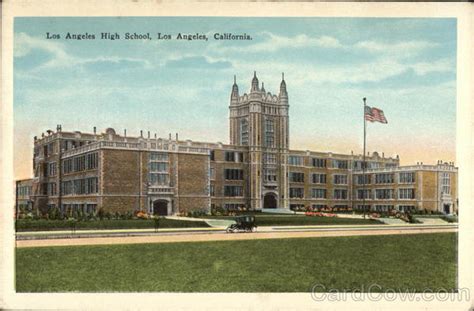 Los Angeles High School California