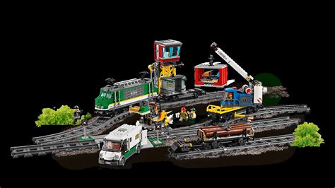 New LEGO City 60197 Passenger Train and 60198 Freight Train - Candidbricks