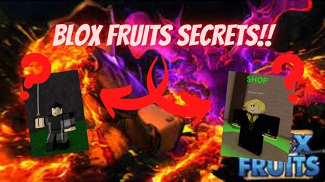 SECRETS IN BLOX FRUITS!! - YouTube