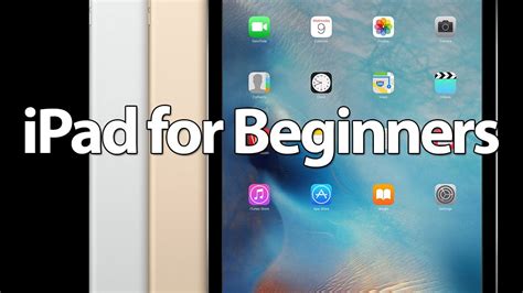 Easiest Introduction to iPad for Beginners in 30 Minutes - OVER 1 MILLION VIEWS! - YouTube