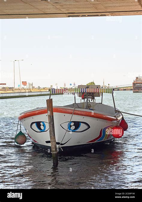 Aveiro, Portugal - August 22 2020 : A funny boat in Aveiro, Portugal Stock Photo - Alamy