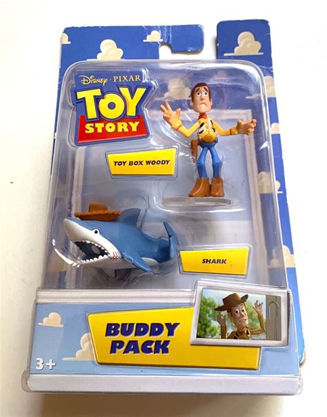 Disney Pixar Toy Story Toy Box Woody and Shark Buddy Pack | eBay